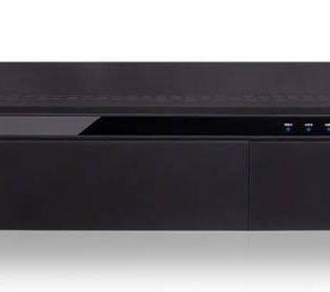NVR de 64 canales Via Red, soporta cámaras IP de hasta 16 MP, Soporta 8 HDD 10 TB C/U, 4K HDMI, analítico de Reconocimiento facial, NDDA, Check Point