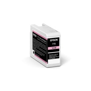 Cartucho de Tinta Magenta Claro  Epson T770620 UltraChrome PRO10, Capacidad de 25ML