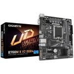 TARJETA MADRE GIGABYTE  Micro ATX B760M K V2 DDR4, 64 GB DDR4  S-1700, Para intel