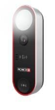 Doorbell es una camara timbre para puertas de acceso, Lente 2.3 mm (139°),deteccion de rostro, microfono/Altavoz, SD(256),WDR, WiFi, IP65