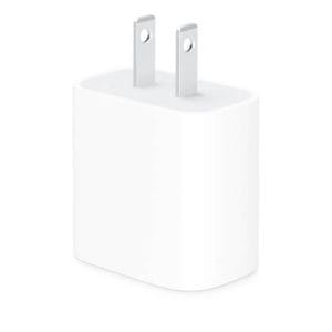 Adaptador USB-C de 20W MWVV3AM/A Te permite cargar tu dispositivo de manera rápida y eficiente en cualquier lugar.