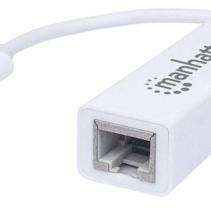 507585 Adaptador de USB Tipo C a Red Gigabit, compatible con MacBook y Chromebook Pixel.