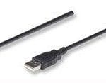 333382 Cable para Impresora USB 2.0 de USB A macho/ USB-B macho, 3 m Color Negro.