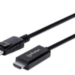 153218 Cable DisplayPort a HDMI 4k 60Hz, Macho a HDMI Macho, Longitud 3 mts