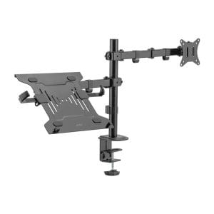 Soporte 2 en 1 ENFORCE ZONE SM480 ACTECK  ADVANCED SERIES Soporte para Monitor y Laptop 2 en 1 para  Escritorio