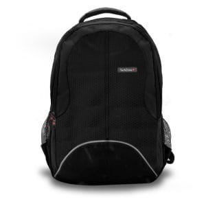 Backpack Eco Sport TechZone, de 15.6 pulgadas, múltiples compartimientos, costuras y asas reforzadas, garantía limitada de por vida.