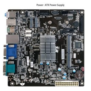 TARJETA MADRE ECS ADLN-I-N100, Intel Alder Lake N SoC, Intel N100 Alder Lake, 1 x SO-DIMM DDR4 2400 hasta 16GB, 2xSATA 6GB/s, 1xHDMI,1xVGA,1xDP, Mini ITX