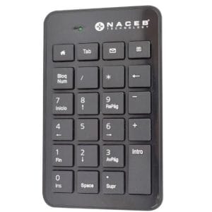 Teclado Numérico Naceb Technology NA-0104, Numérico, Negro