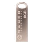 NACEB-USB-U106-20-8GB Interfaz USB 2.0 Capacidad 8 GB Velocidad de lectura 10–25 MB/s Velocidad de escritura 3–10 MB/s