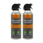 Kit de 2 pack de aire comprimido de 330ml PC-034100 Eliminador de polvo y contaminantes para áreas difíciles de limpiar