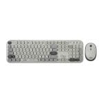 Kit Teclado y mouse Inalámbricos 2.4hz Creator Chic K-Colors MK485 Advanced Series Teclado Inalambrico Dongle 2.4Mhz, Rango 10m, 105 teclas