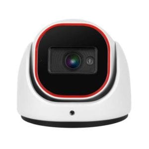 Camara domo IP 2 MP, Lente fijo 2.8mm (108°), IR hasta 20 mts, DDA2 (Reconocimiento facial), microfono, WDR, SD(128GB), IP67