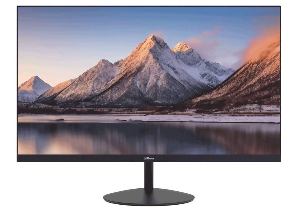 Monitor Dahua DHI-LM22-A211Y pant.LED de 21.45 pulgadas, diseñada para videovigilancia,Full HD , 100Hz, l VA, bisel estrecho,visión clara 178°,HDMI/VGA y