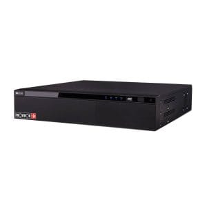 NVR de 32 canales Via Red, soporta cámaras IP de hasta 12 MP, 8 SATA para HDD 10 TB, RAID, metadatos, DDA2, Check Point