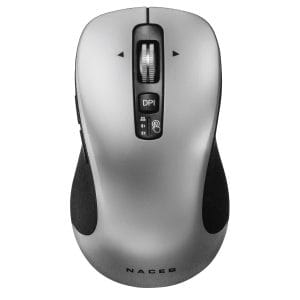 NACEB MOUSE INFINITY ESSENCIAL ES1 INALAMBRICO GRIS NA-0132G