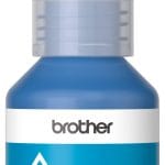 Botella de tinta Brother BTD100C cian, rendimiento aproximado 5,000 páginas, compatible con DCPT230, DCPT530DW, DCPT730DW, MFCT930DW