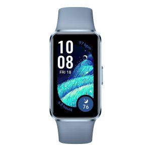 55020EKW HUAWEI Band 10 Aluminum Blue. Caja de aleación de aluminio pulido | Monitoreo de sueño avanzado | Asistente de bienestar emocional.
