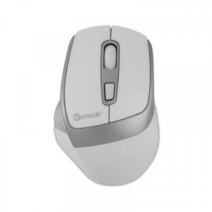 GETTTECH MOUSE INALAMBRICO PARA OFI 6D, SENSOR 725F, ILUMINACION RGB CUSTOM 7200 DPI, 5 BOTON 1 SCROLL, CONECTIVIDAD DUAL, BLANCO ROSA GGM-STDBW-01-