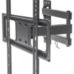 461320 Soporte para TV, de pared, articulado, pantallas curvas o planas de 32 pulgadas a 55 pulgadas de máximo 35 kg