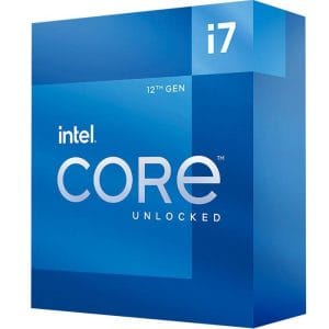 Procesador Intel Core i7-12700KF 2.70GHz, 12 núcleos Socket 1700, 25 MB Caché, Alder Lake. (REQUIERE TARJETA DE VIDEO Y VENTILADOR. SOLO CHIPSET 600)