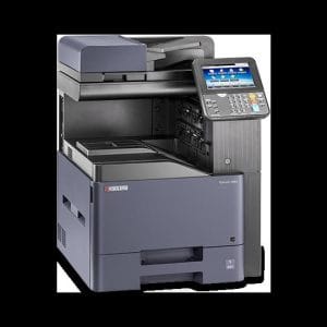 Multifuncional láser KYOCERA TASKalfa 308ci 1102V42US0, 3 en 1 color A4, carta/oficio, 32/32PPM, 1,200 x 1,200DPI, dúplex estándar, fax opcional, RADF 75 h