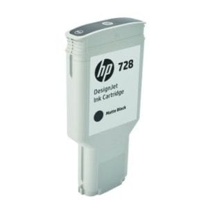 Tinta HP 728, F9J68A, Negro Mate 300ml