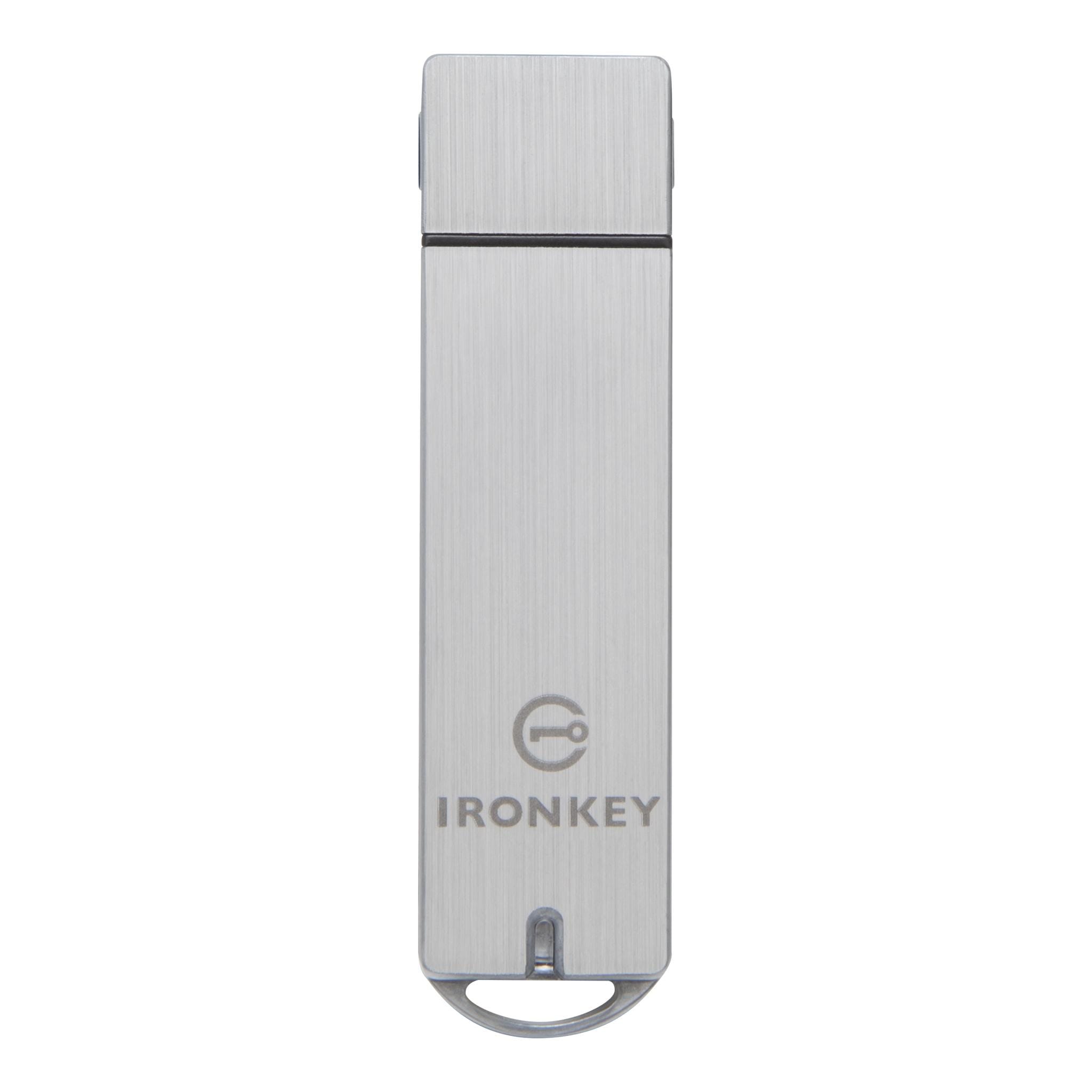 MEMORIA USB KINGSTON IRONKEY ENTERPRISE S1000 ENCRYPTED 128GB R.230MB/S W.240MB/S 3.0