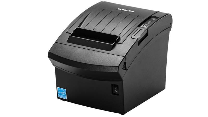 Impresora de tickets Bixolon, con puerto serial, USB y Ethernet, velocidad de impresión 400 mm/s