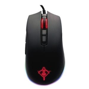 YEYIAN MOUSE GAMER CLAYMORE 2000, 1200 DPI, 7 BOTONES PROGRAMABLES, LUCES LED RGB, CONEXIÓN USB MOD: YMT-V70