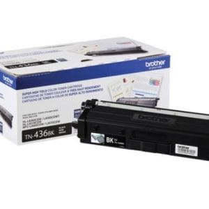 Tóner Brother Valor TN436BK negro, rendimiento aproximado 6,500 páginas, compatible con MFCL8900CDW, MFCL9570CDW, HLL9310CDW