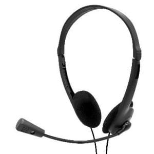 Audifonos  BROBOTIX 651497, Negro, Alámbrico, 1.8 m