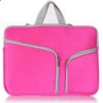 Funda, 15.4 Pulgadas, p/Laptop, Neopreno, Rosa, BROBOTIX 457896R