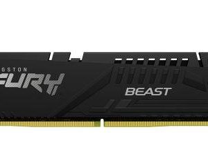 MEMORIA RAM KINGSTON FURY BEAST BLACK XMP DIMM DDR5 16GB 5600MT/S CL40 1RX8 1.25V