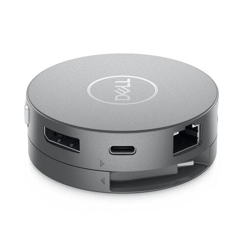 Docking Station DELL Pro 7 en 1 (DA310 470-AETL) USB-C, 2x USB-A, 1x USB-C, 1x HDMI, 1x DisplayPort, 1x RJ-45, 1x VGA