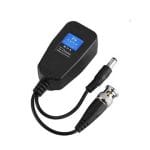 Par de Tranceptores Pasivos, CCTV VIDEO BALUN RJ45 Macho-BNC hembra+voltaje, soporta CVI/HD/AHD/TVI/CVBS, 1080P a 8MP,UTP CAT5/6,  BROBOTIX 6007464