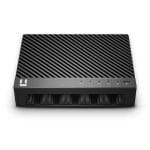 Switch NETIS modelo ST3105C,5 puertos 10/100Mbps Switch de escritorio con Seguro de conector incorporado,No administrable