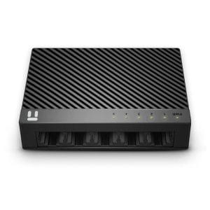 Switch NETIS modelo ST3105C,5 puertos 10/100Mbps Switch de escritorio con Seguro de conector incorporado,No administrable