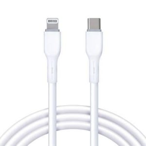 CABLE USB V3.0 TIPO C - LIGHTNING, 1 METRO, BLANCO, BROBOTIX  6006818
