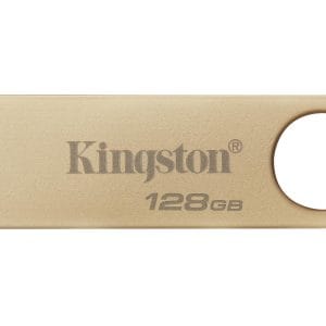 MEMORIA USB KINGSTON DATATRAVELER SE9 G3 128GB 3.2 GEN 1 METÁLICA ORO