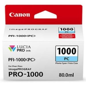 Tanque CANON PFI-1000 PC, Cian