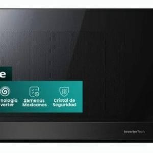 Horno de Microondas  Hisense HMMS3411DSV, 1.4 pies, Negro Inox.