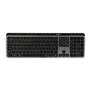 Teclado Inalámbrico 2.4hz Inspire Krea TI755 Acteck Elite Series Teclado Inalámbrico Dongle 2.4Mhz, Rango 10m, Bluetooth 5.1, USB A- USB C, 3 Dispositivos