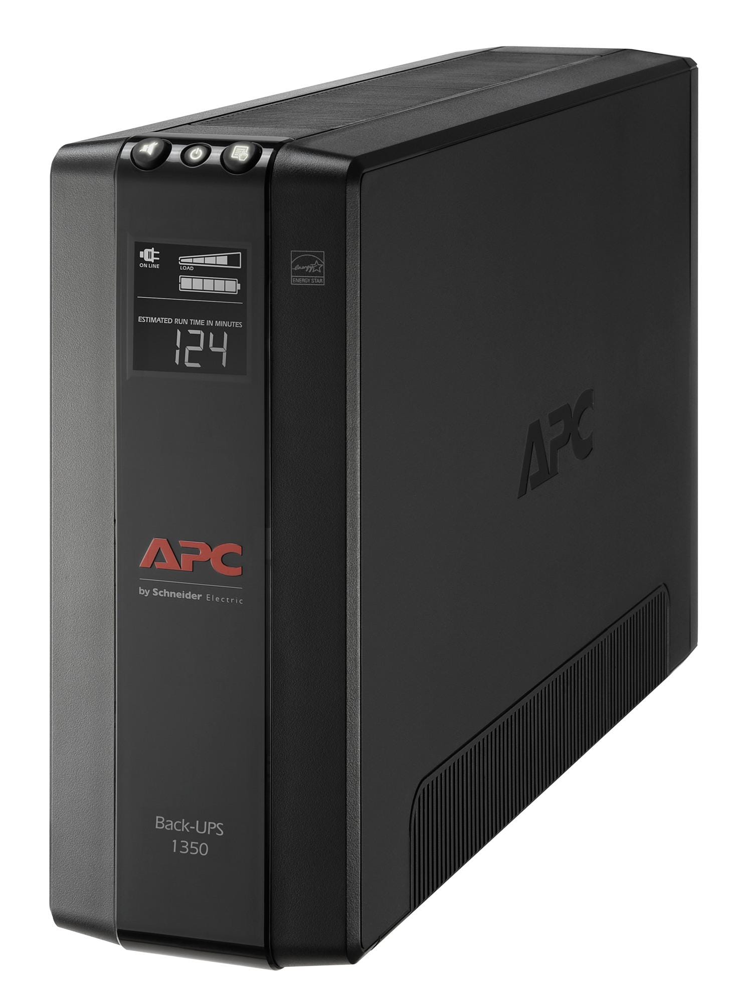 No Break Capacidad 1500 VA, 900 W, 120 V con APC BX1500M-LM60, 1500 VA, 900 W, 16 h, Negro, Industrial y Oficina