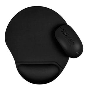 Kit de Mouse Inalámbrico Bluetooth y Tapete Bonet Color Negro| PERFECT CHOICE