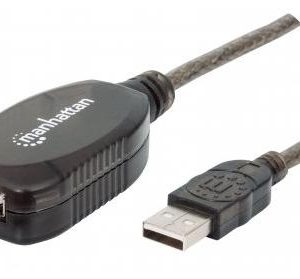 151573 Cable de Extensión Activa USB de Alta Velocidad USB A Macho / USB A Hembra, 10 m; Repetidor integrado V2.0