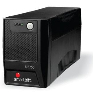 No-Break SMARTBITT SMARTBITT 750 (NB-750), 750 VA, 375 W, Negro, Hogar y Oficina