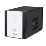 Regulador de Voltaje CDP R-AVR5008 5000VA/2500W AVR Linea Blanca, 8 Salidas, 525 julios, Sistema de retardo de encendido, Protección Coaxial, 120 Vac