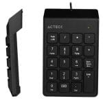Teclado Numérico  ACTECK AC-932622, USB, Numérico, Negro, Universal