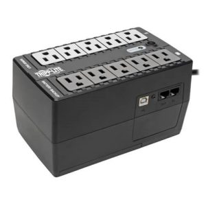No-Break TRIPP-LITE INTERNET550U, 550 VA, 300 W, Negro, Hogar y Oficina