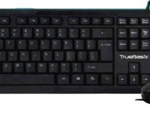 Kit Teclado Estándar y Mouse ACTECK AC-928984   , Estándar, 105 teclas, Negro